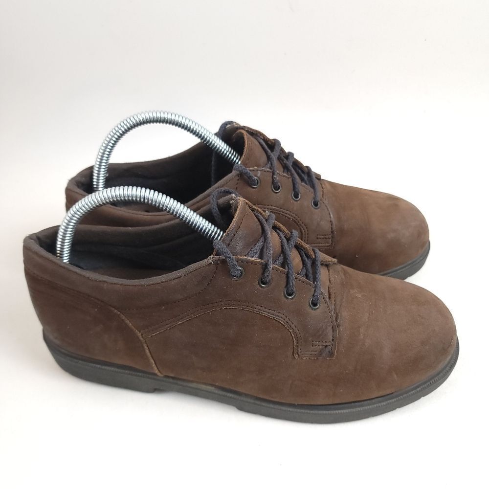Red Wing Women’s Brown Leather Lace-Up Flat Shoes Style 2383 Size 8B